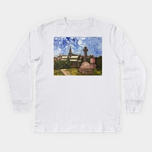 Dear Green Place, Glasgow Kids Long Sleeve T-Shirt